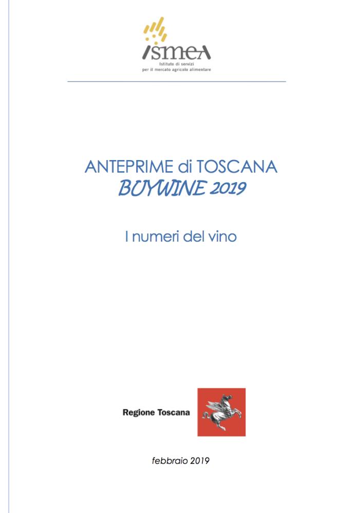 Rapporto ISMEA Vino Toscana 2019